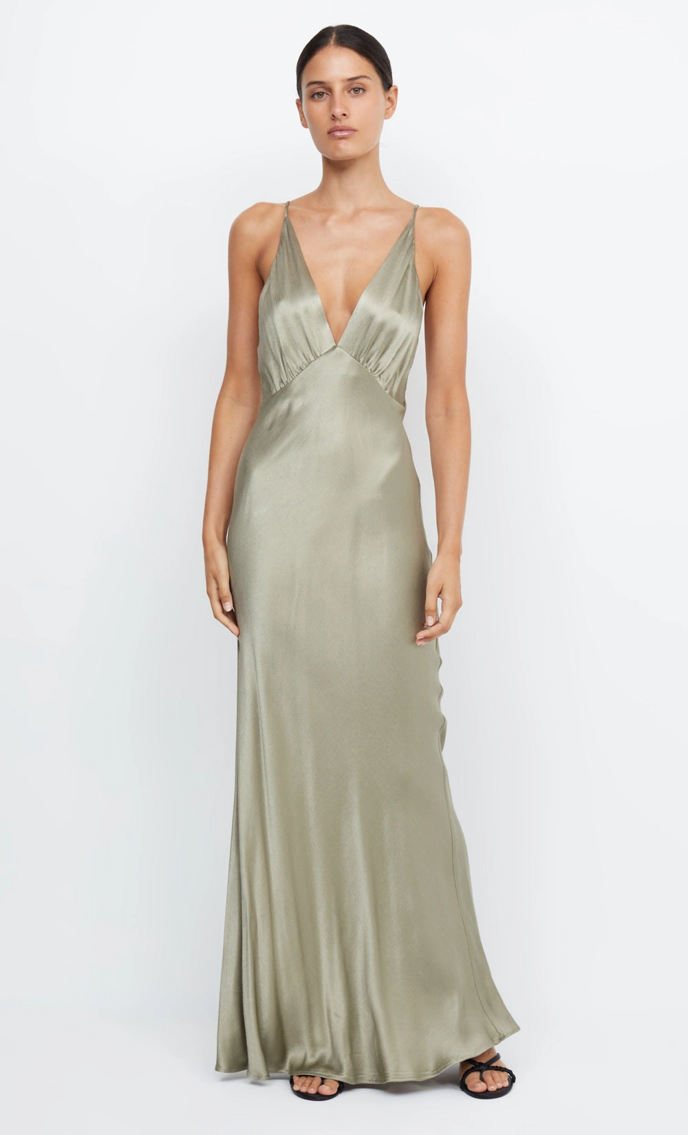MOON DANCE V MAXI DRESS - SAGE Tailored Wear