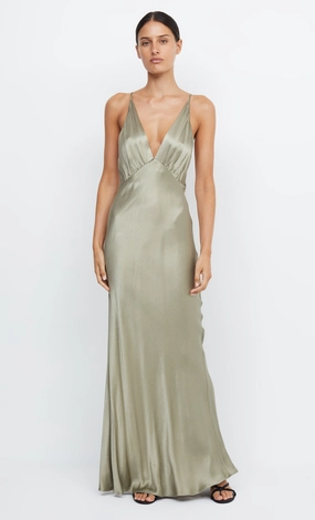 MOON DANCE V MAXI DRESS - SAGE Tailored Wear
