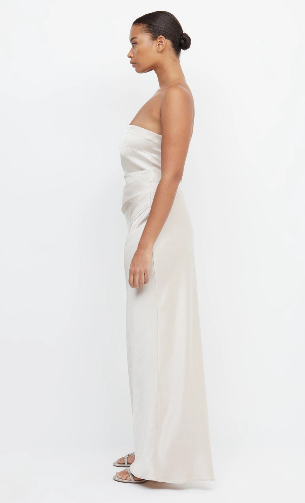 Countryside-Style THE DREAMER STRAPLESS DRESS - SAND