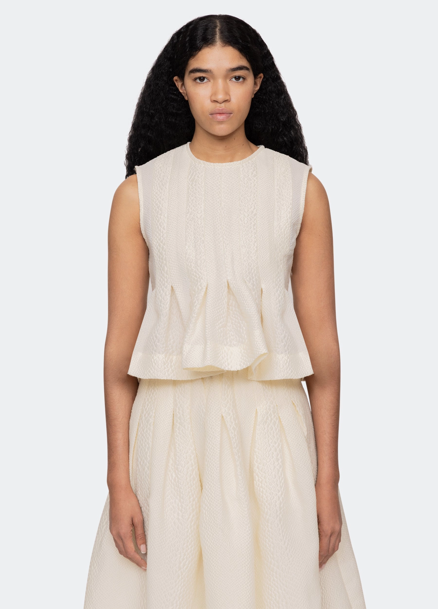 DoubleStitchedHem Fayetta Top