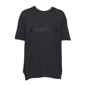 FEAR OF GOD ESSENTIALS x SSENSE Boxy T-Shirt Applique Logo Dark Navy