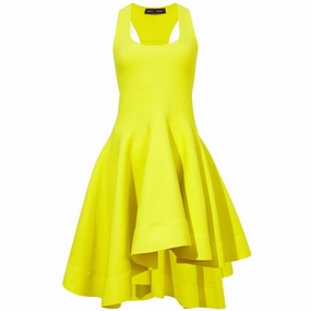 Polished Design DoubleLayeredMaterial Matte Viscose Knit Dress