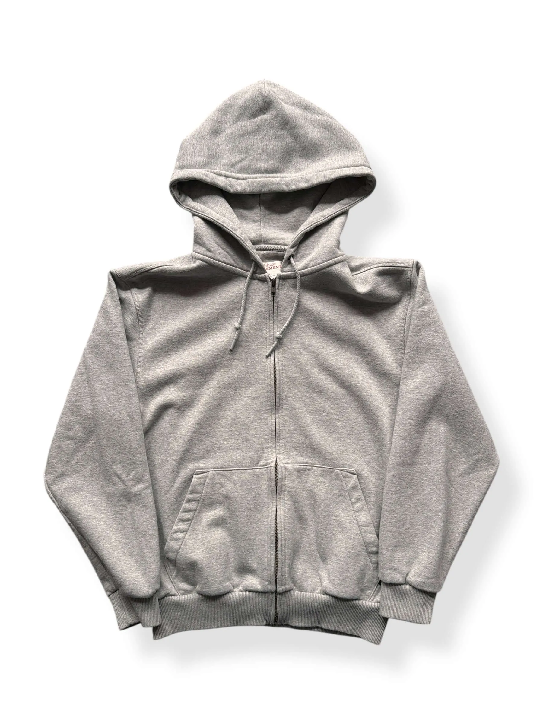 Filson Heather Grey Prospector Zip Up Hoodie SZ S