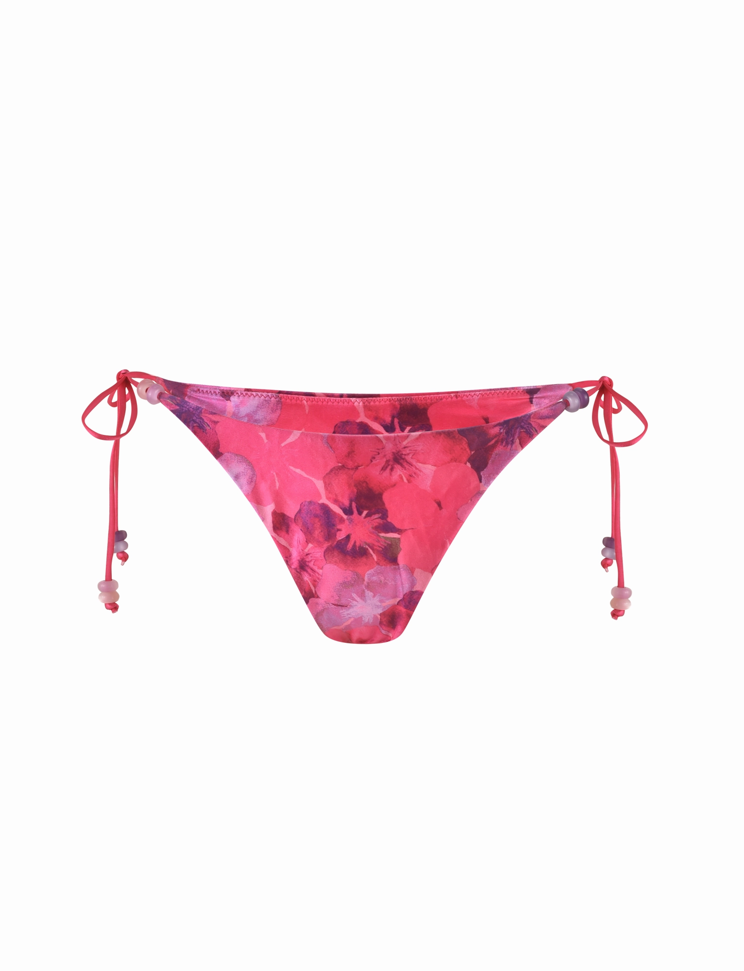 FINLEA BIKINI BOTTOM - PINK : HIBISCUS Hand Wash Swim