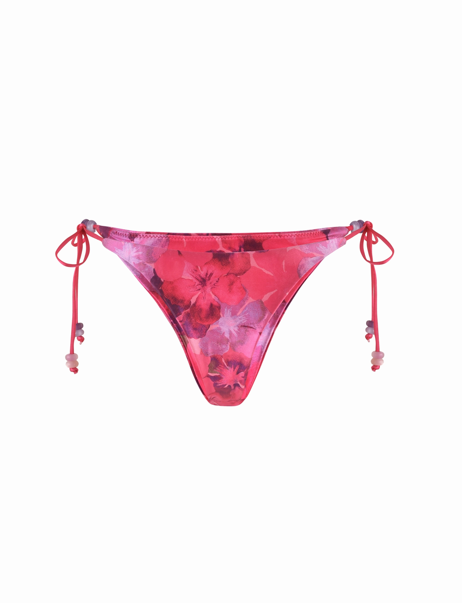 Anti Pilling Surface FINLEA BIKINI BOTTOM - PINK : HIBISCUS