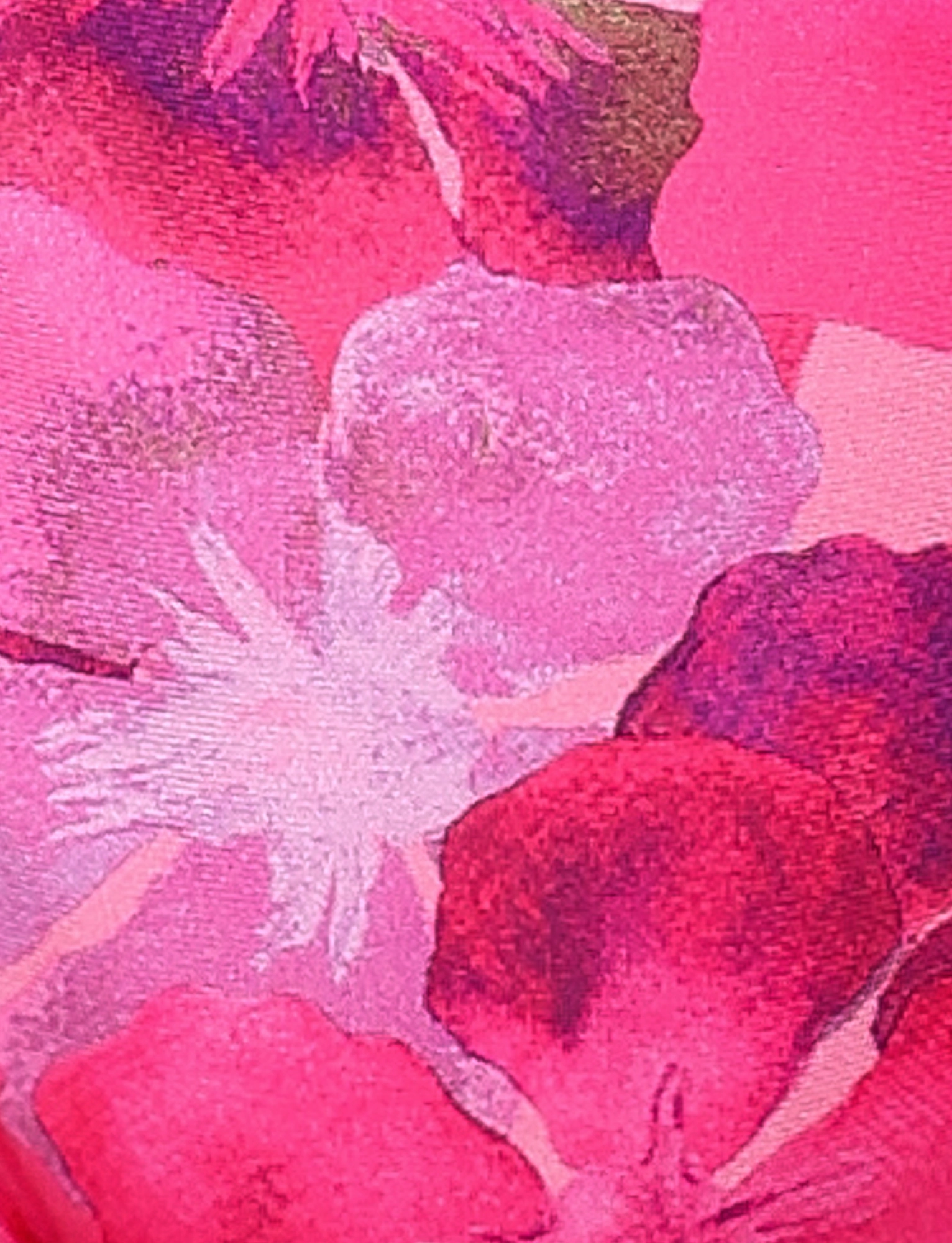 beach trip FINLEA BIKINI TOP - PINK : HIBISCUS