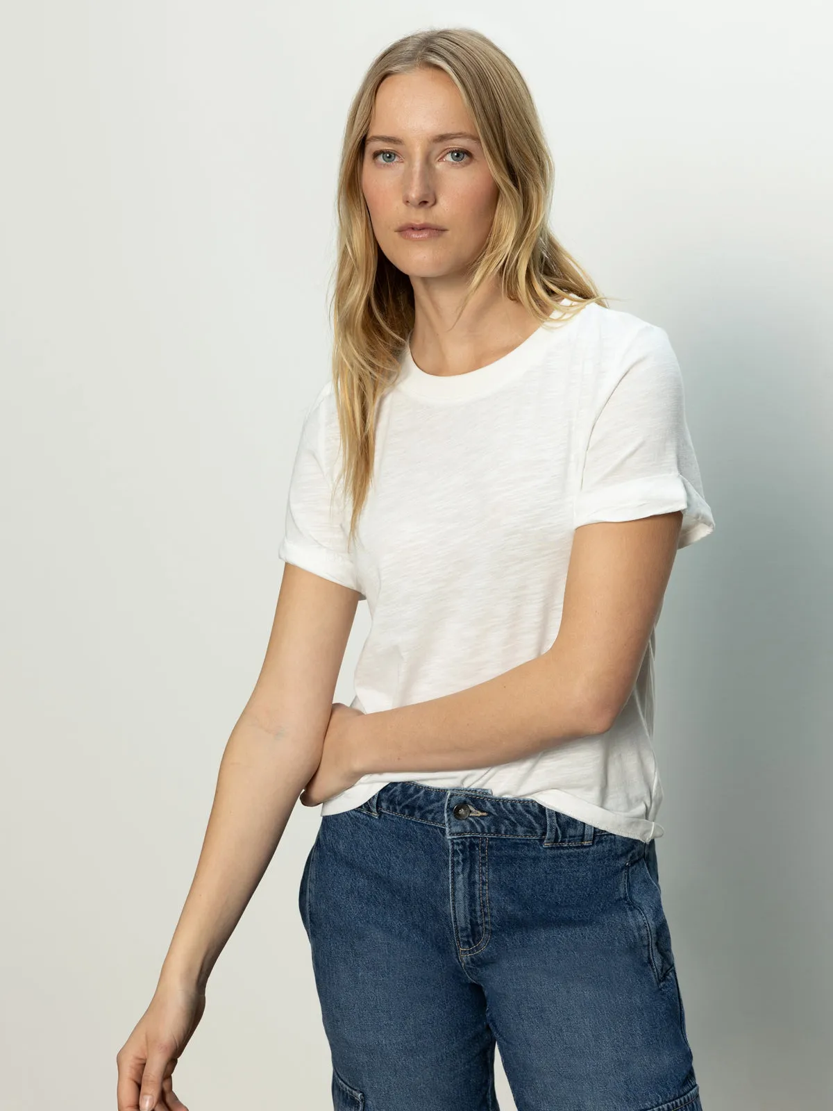 Sporty Design Perfect Tee Remix White