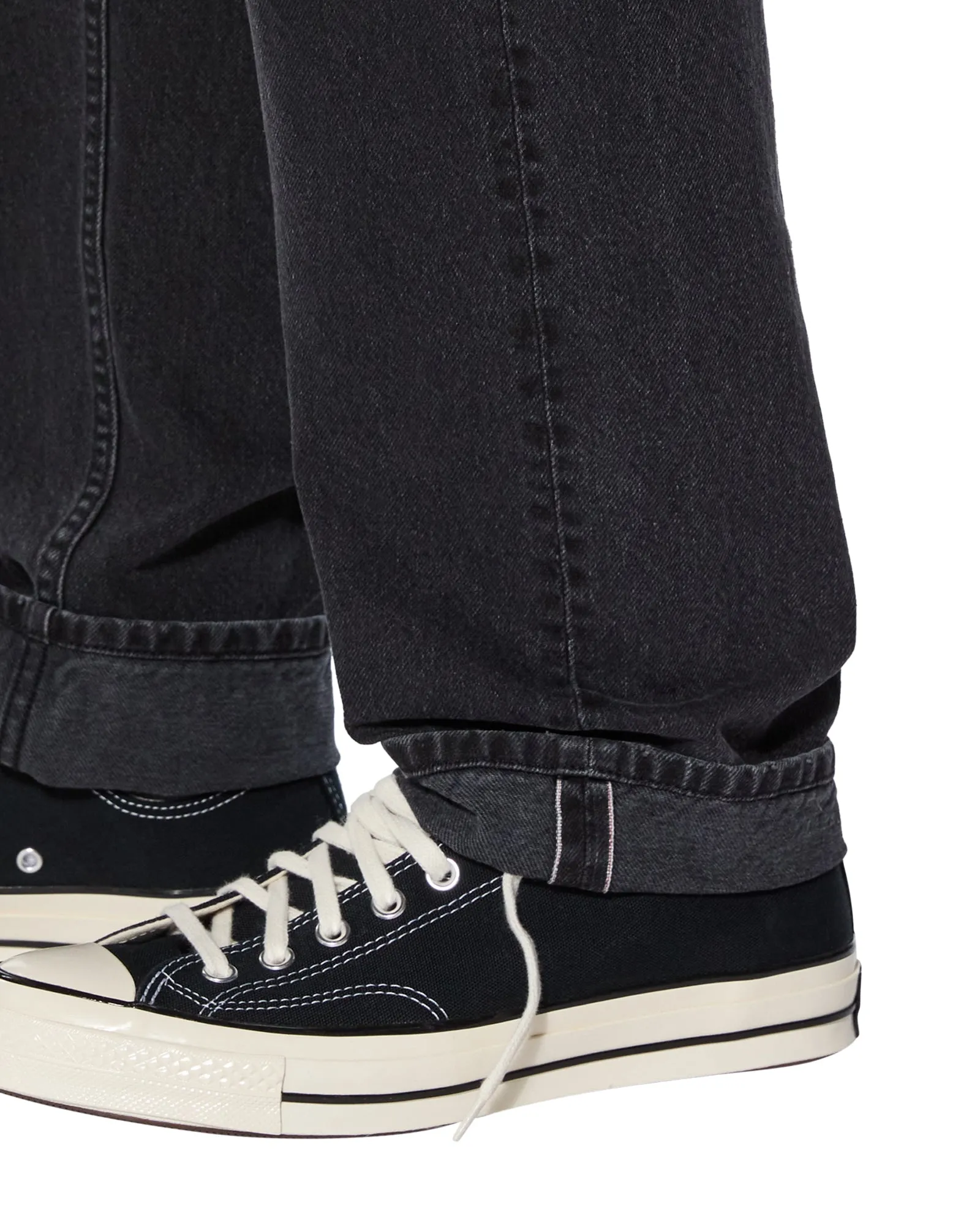 Daily Driven Relaxed Cut HAZLOW SELVEDGE NY BLACK