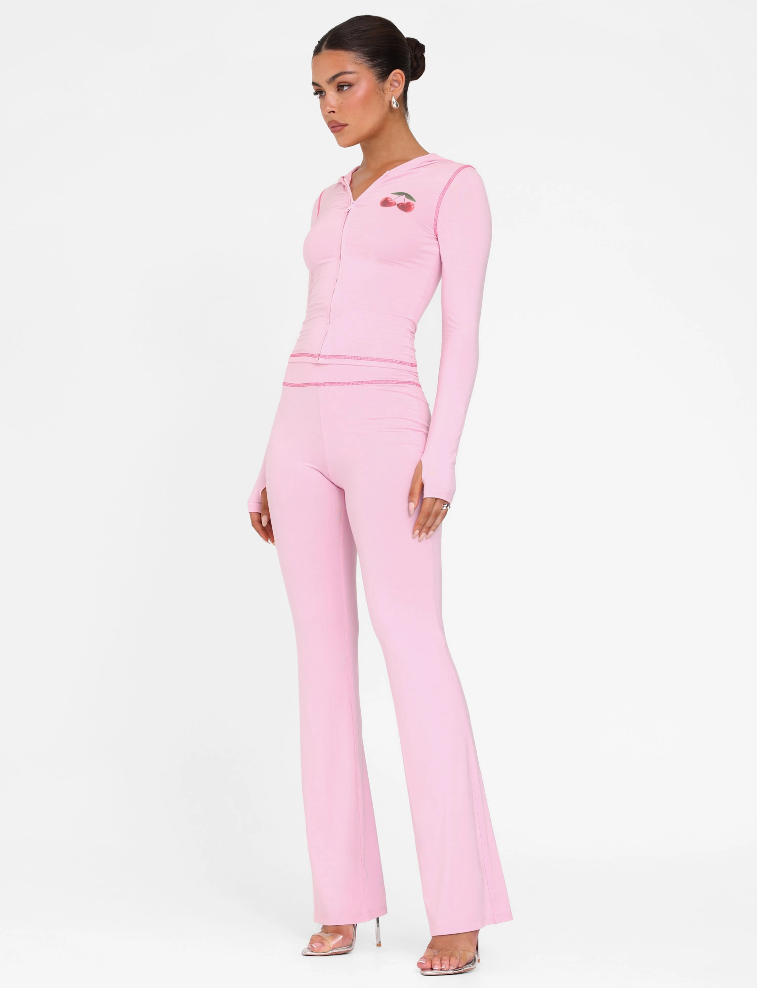 NonBindingWaistline Minimal Stretch Fit BLAYZE PANT - PINK : SOFT PINK