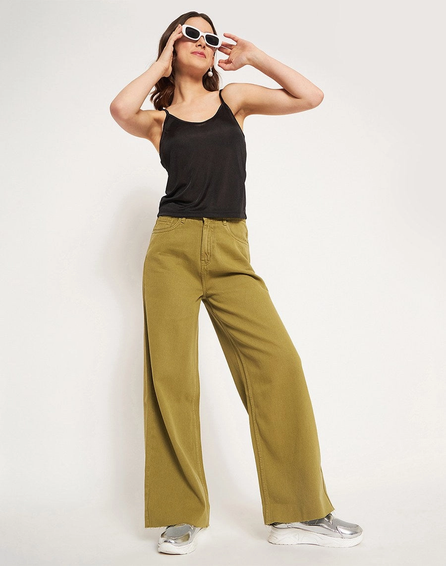 Anti Slip Belt Loops Effortless Waist Madame Olive Denim