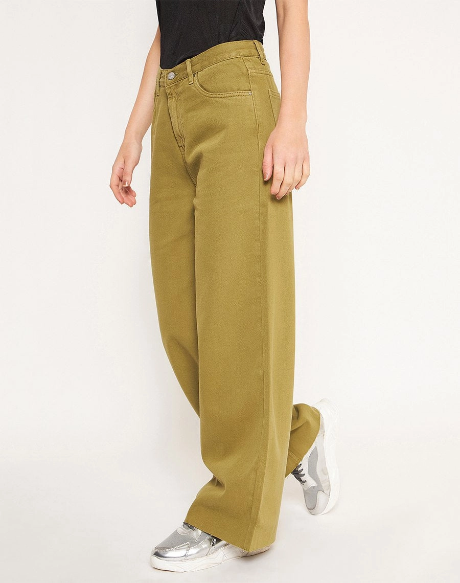 Work Ready Lightweight Textured Madame Olive Denim