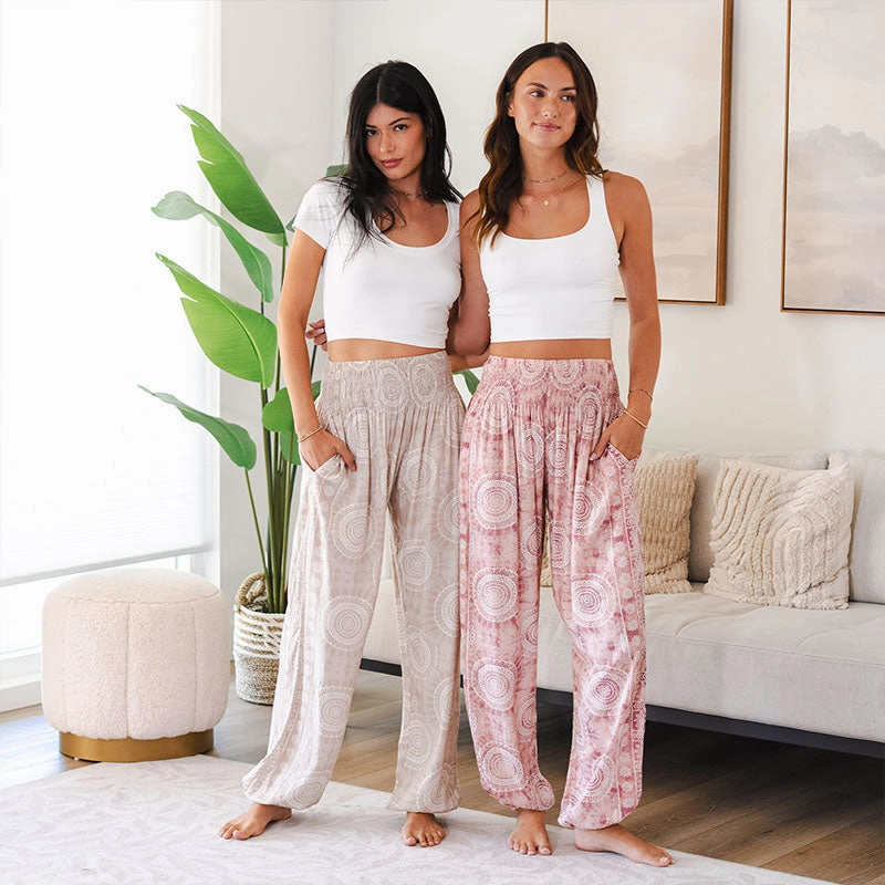 Flexible Performance Slim Profile Baja Harem Pants