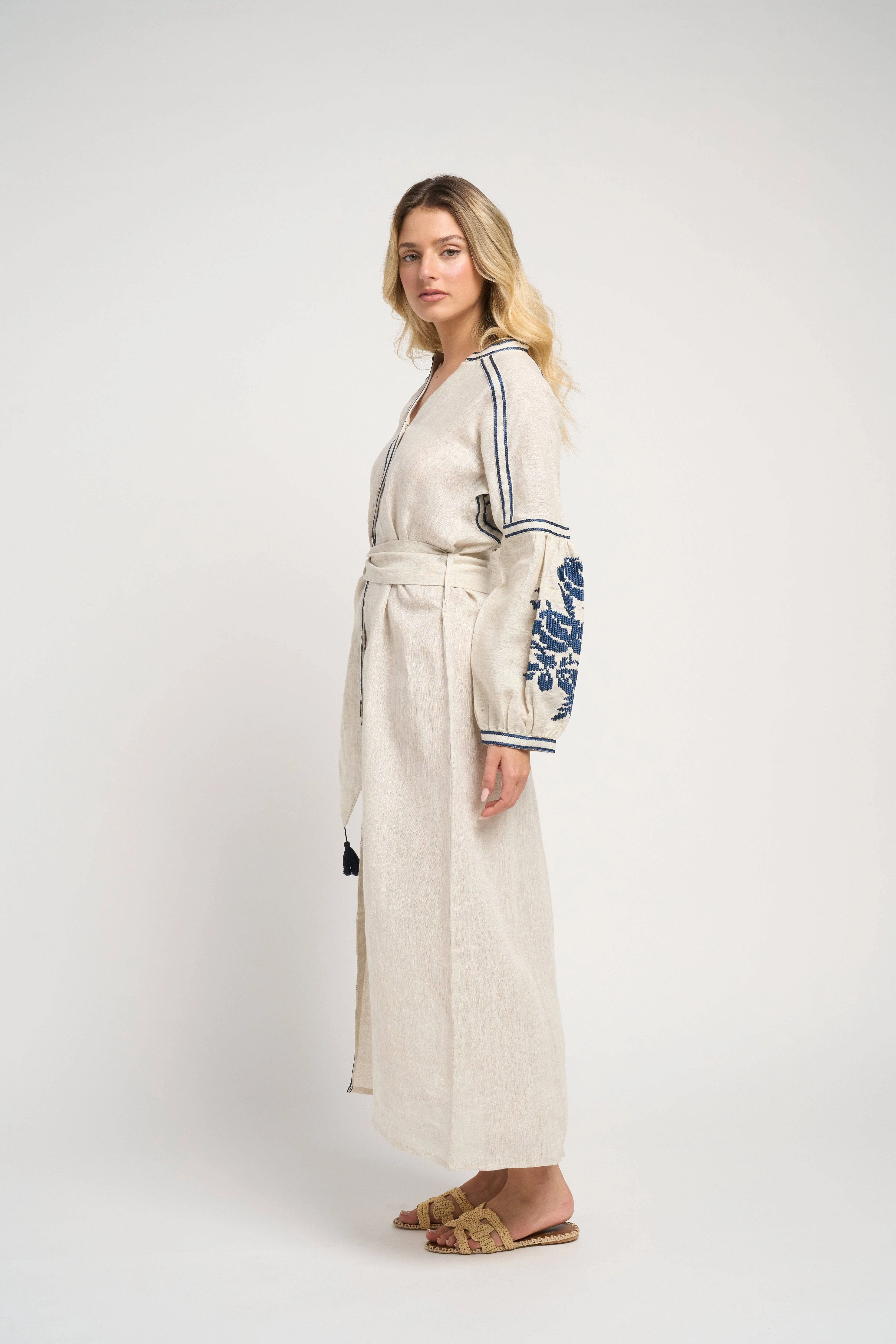 Perfect Proportion Ayana Dress Blue