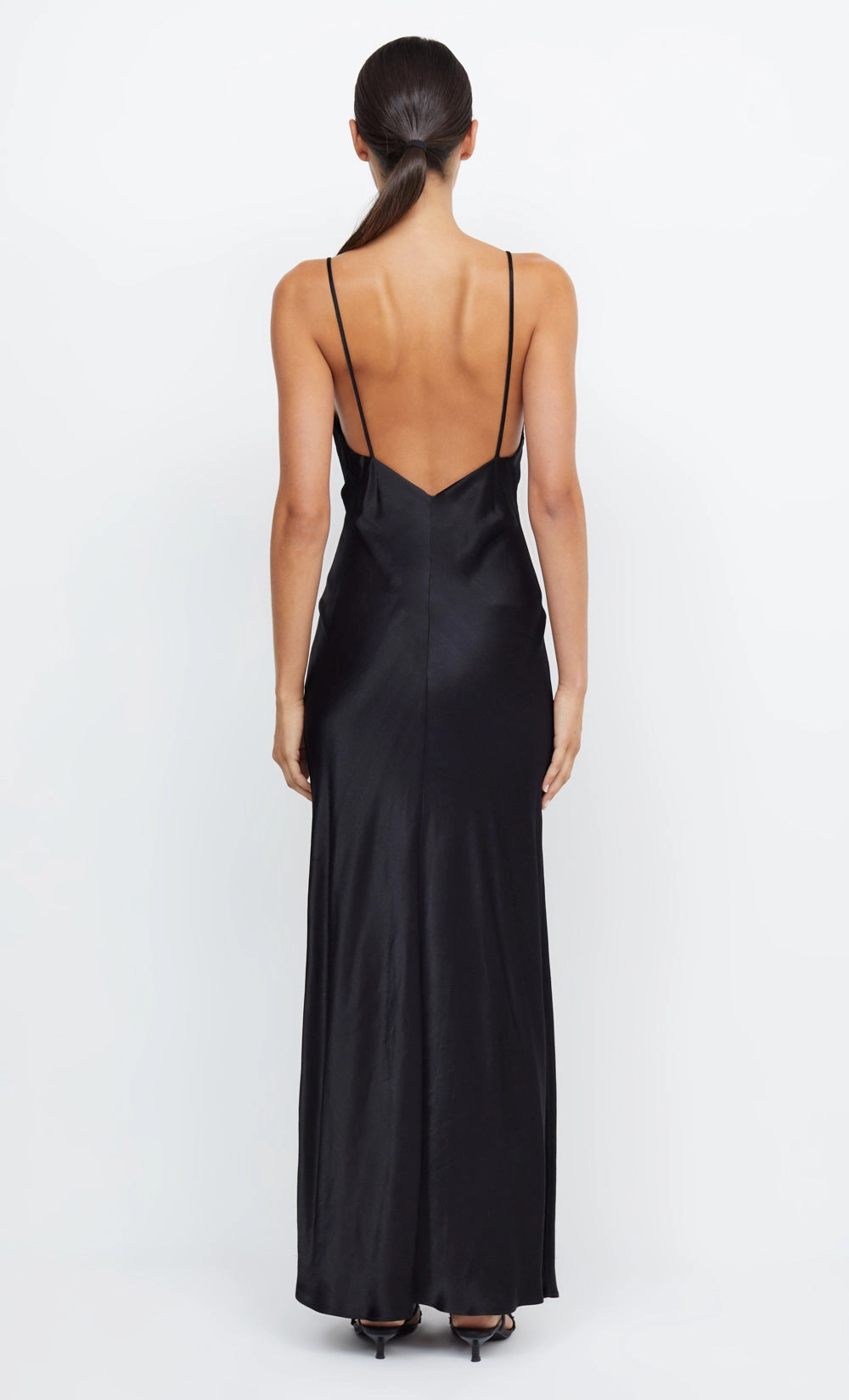 Daytime Mood MOON DANCE V MAXI DRESS - BLACK