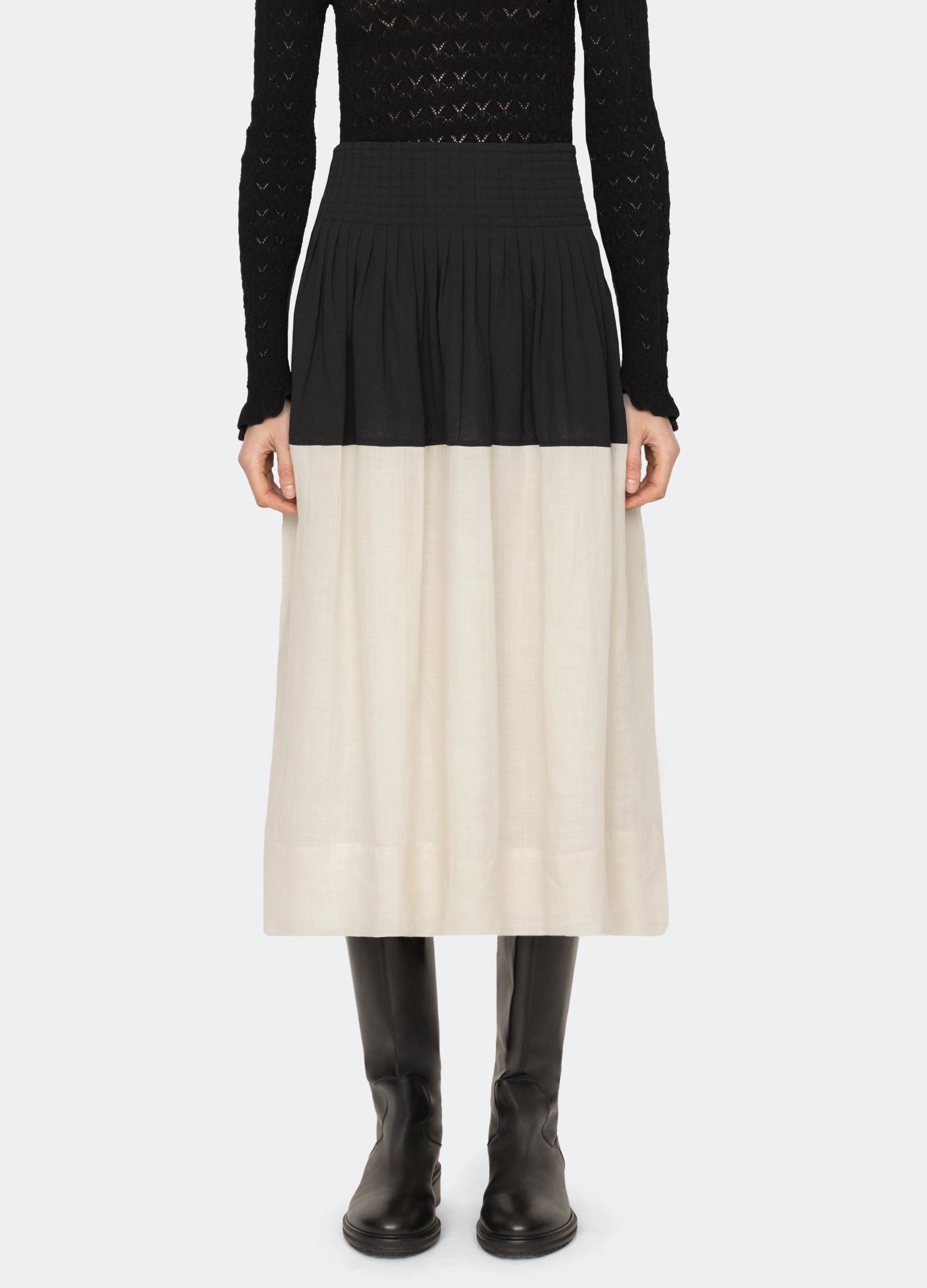 Nicola Skirt StretchMaterial Flattering Comfort