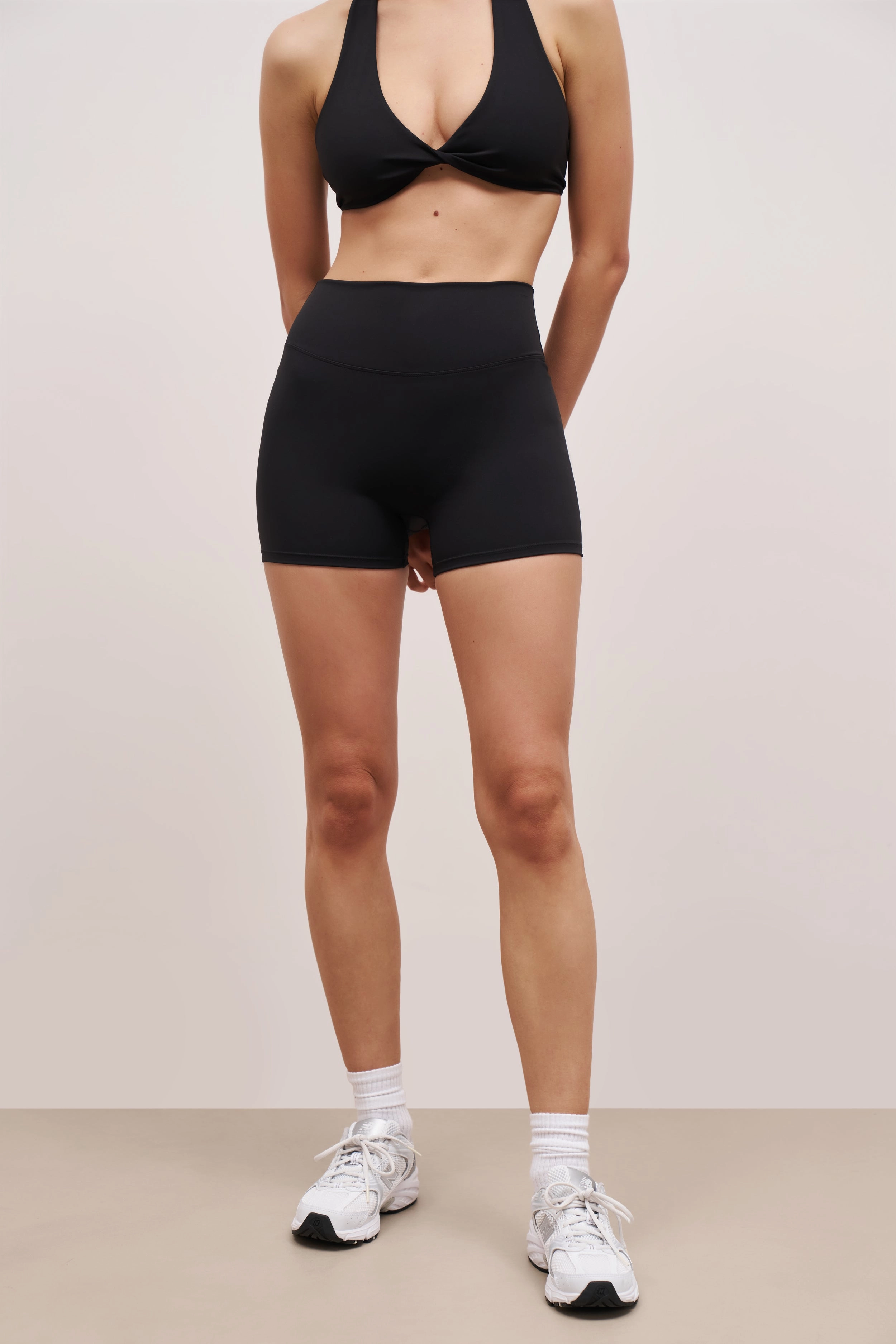 Base Sculpting Shorts - Black Tension Balanced Design