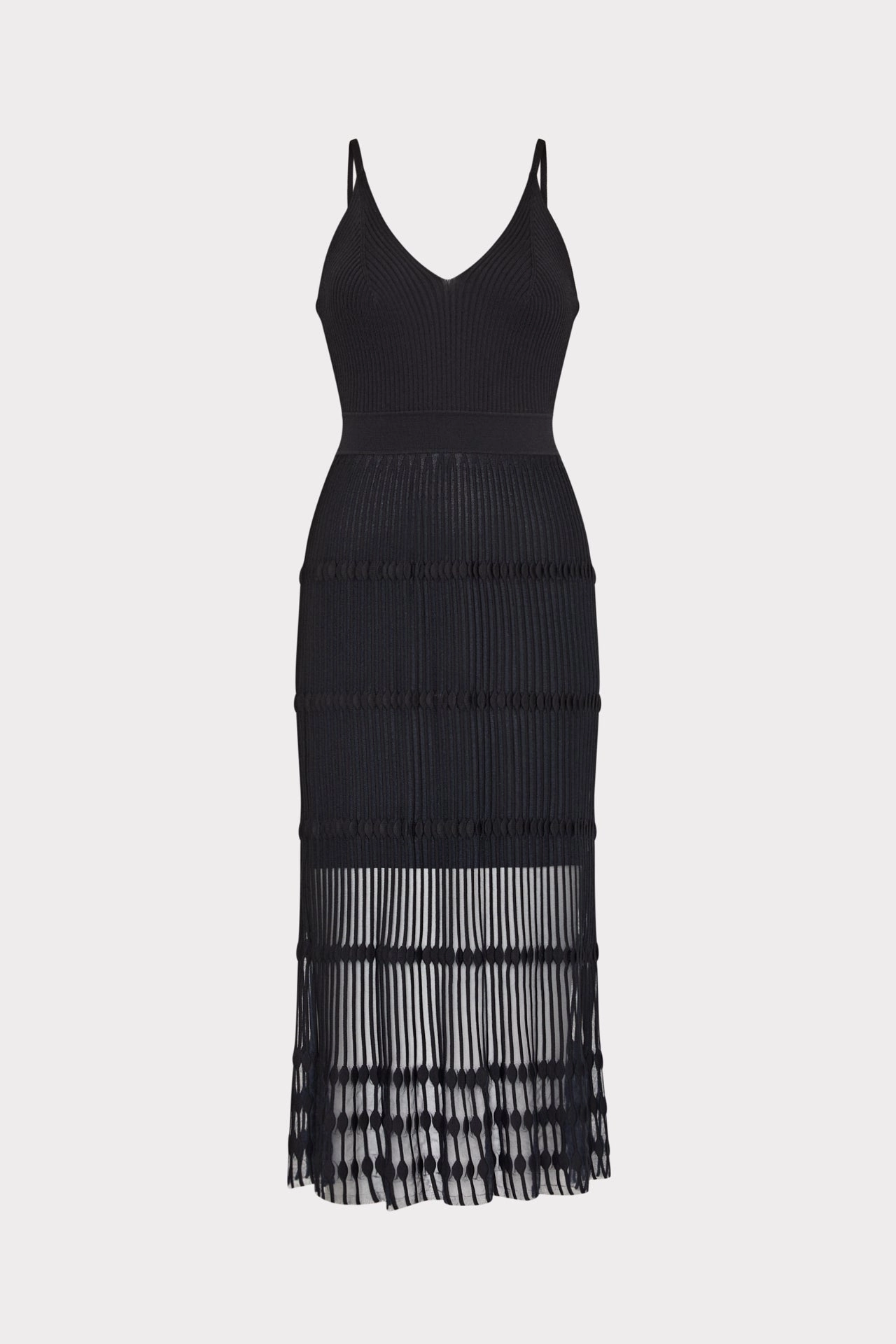 Sheer Knit Cami Dress Daily Layered Natural Odor Control