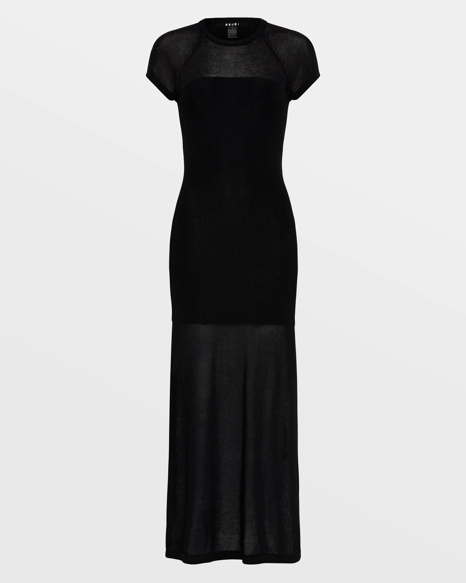 Sweetheart Cut Recycled-Material ULTRA DRESS BLACK
