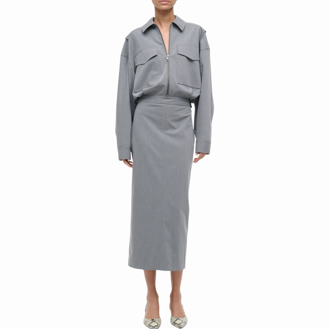 Flower Grace Cloud Light Scout Zip Dress