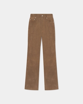 UVProtectiveLayer Seldes - Suede Pants - Brown