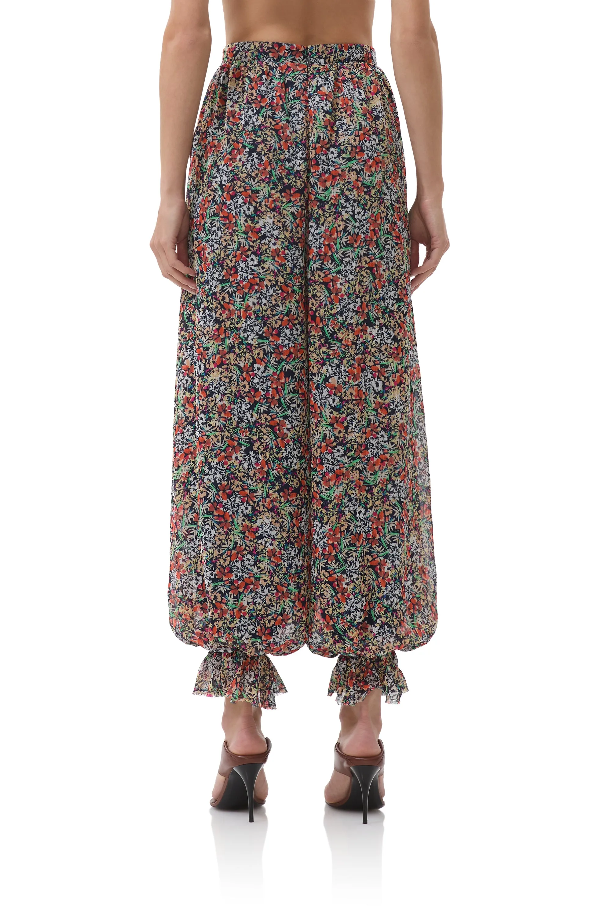 James Pant - Navy Ditsy AntiPilling Practical Look