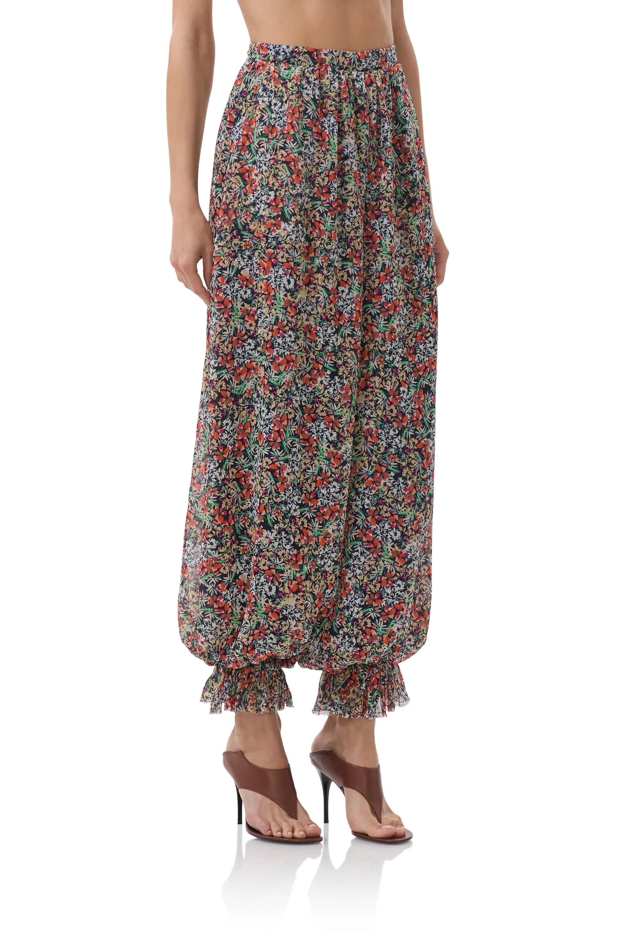Chilly Weather Wear James Pant - Navy Ditsy