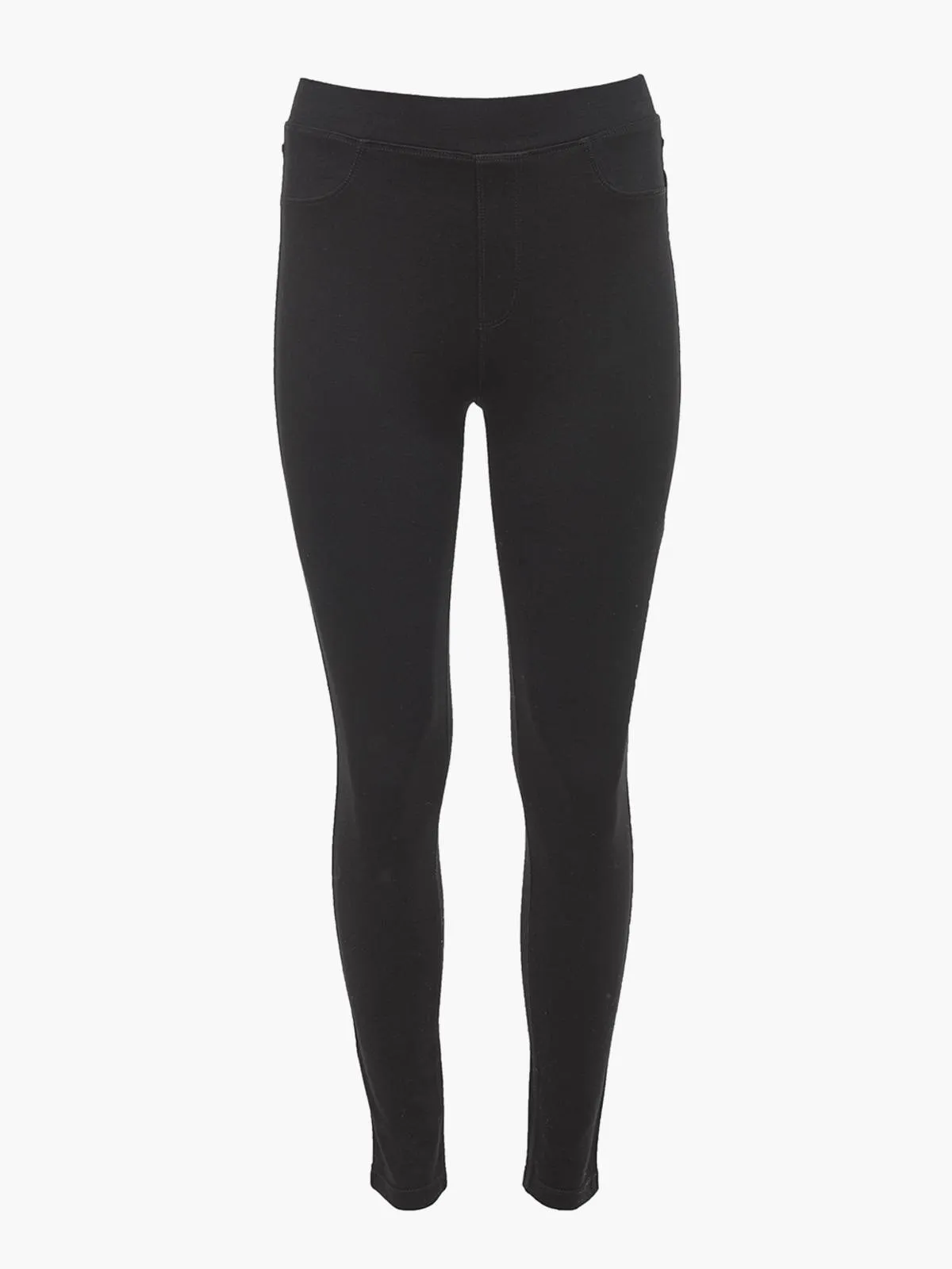 Cozy Comfort Fit Runway Semi High Rise Legging Black