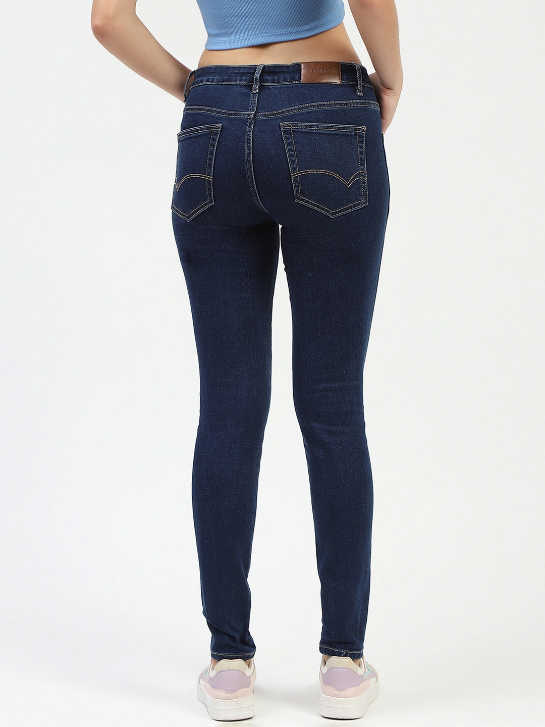 Neutral Mood Madame Blue Skinny Fit Jeans