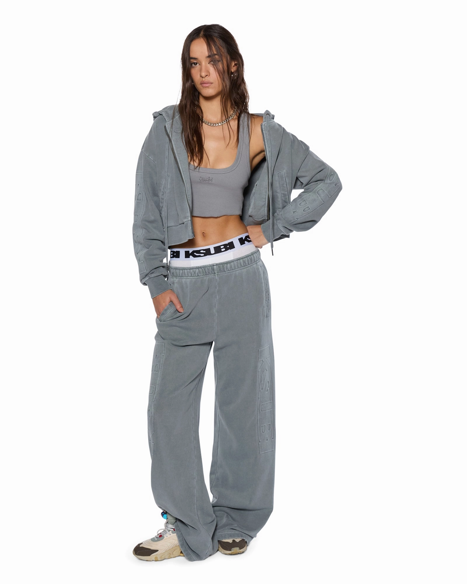 ZeroWaste Production Non Chafing Seams SOTT ORIGIN HOODIE NIGHTOWL GREY