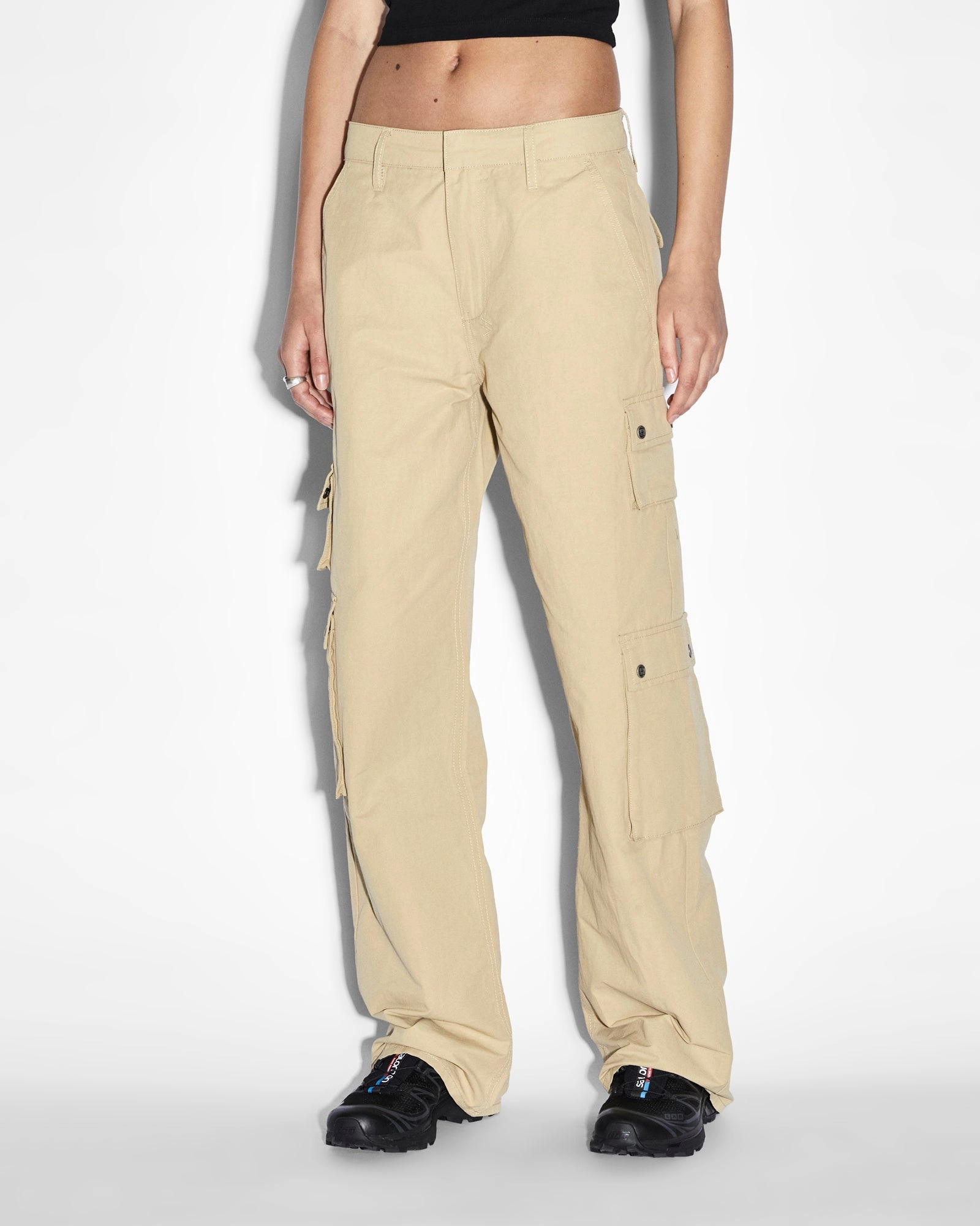 DRILL CARGO KHAKI Stay Fresh Active Comfort Fit