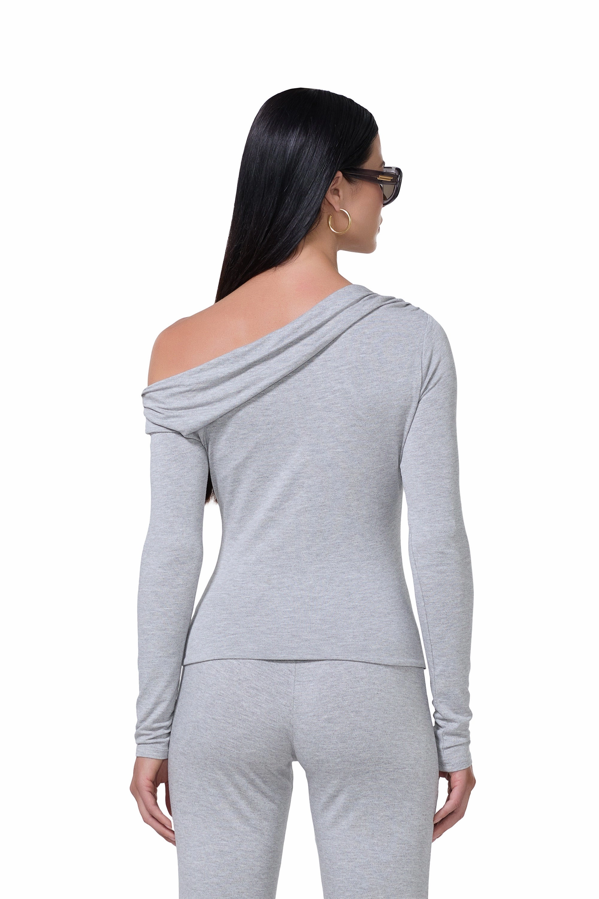 Bria Top - Heather Grey AbrasionResistant Fabric