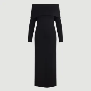 Morgan Split Foldover Jersey Dress (Petite) Perfect Style Wear Fashion Daily