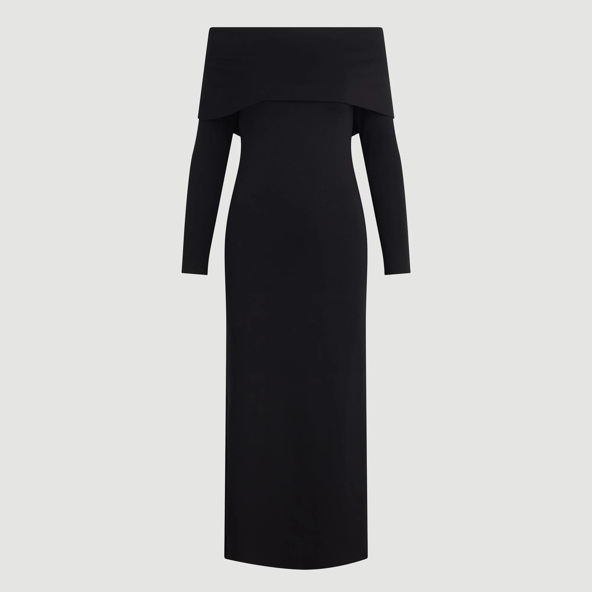 Morgan Split Foldover Jersey Dress (Petite) Perfect Style Wear Fashion Daily