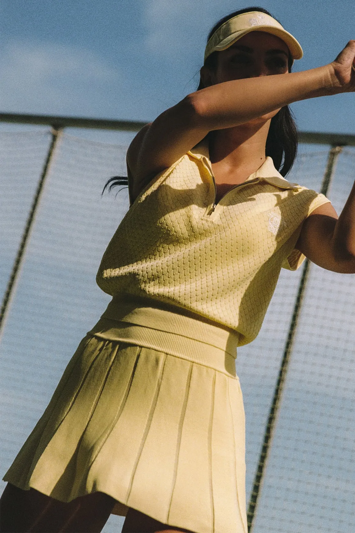 Riviera Knit Tennis Skirt Fresh Detail