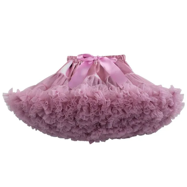 Fluffy Children Ballet Skirts For Party Dance Princess Girl