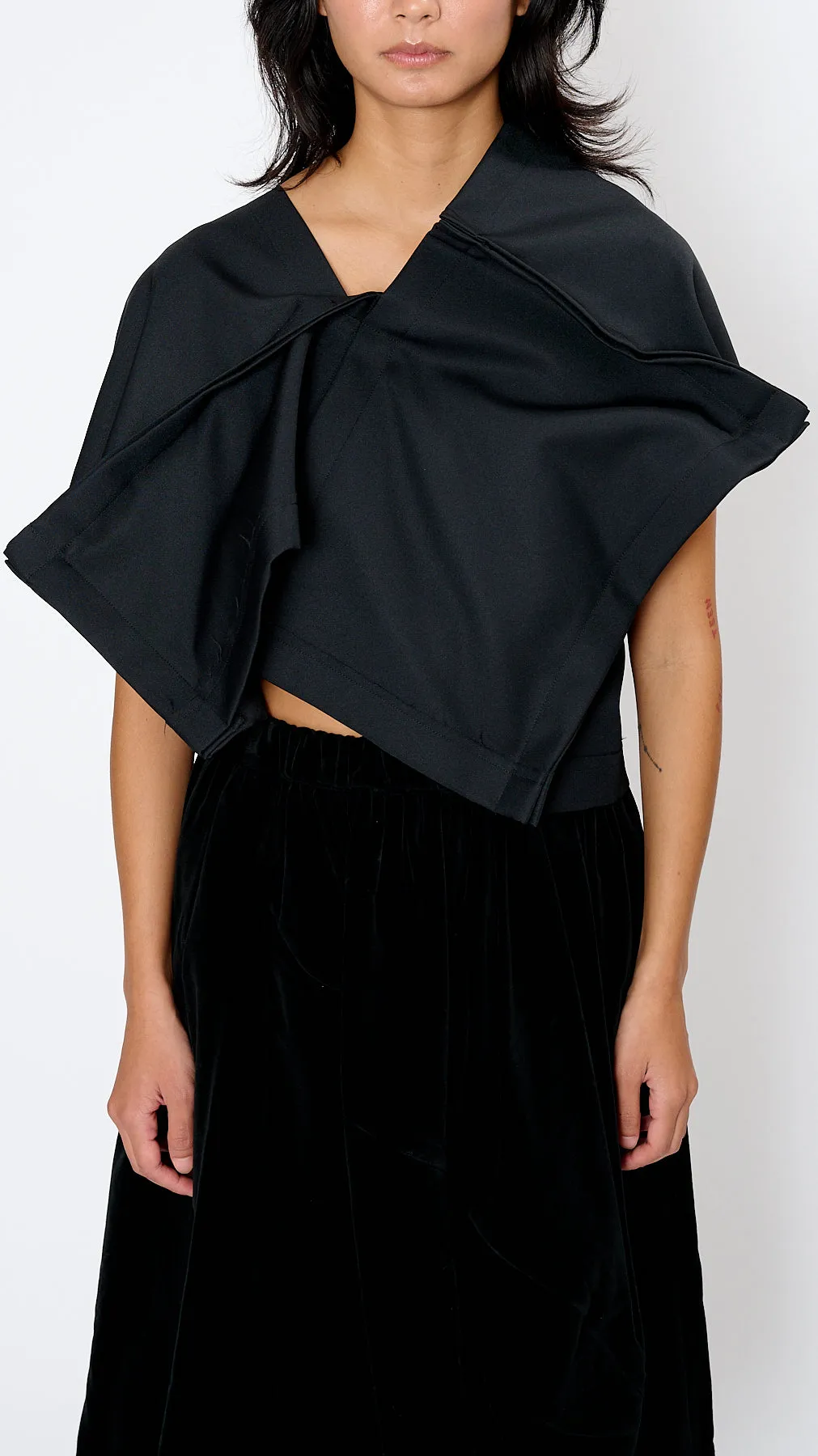 Fold Top in Black