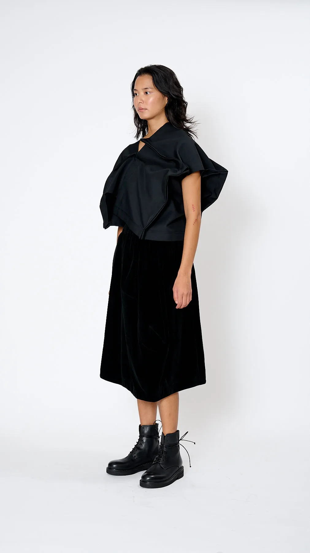 Fold Top in Black