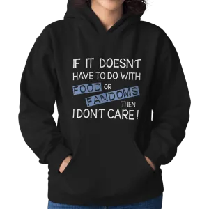 Food Or Fandoms Unisex Hoodie