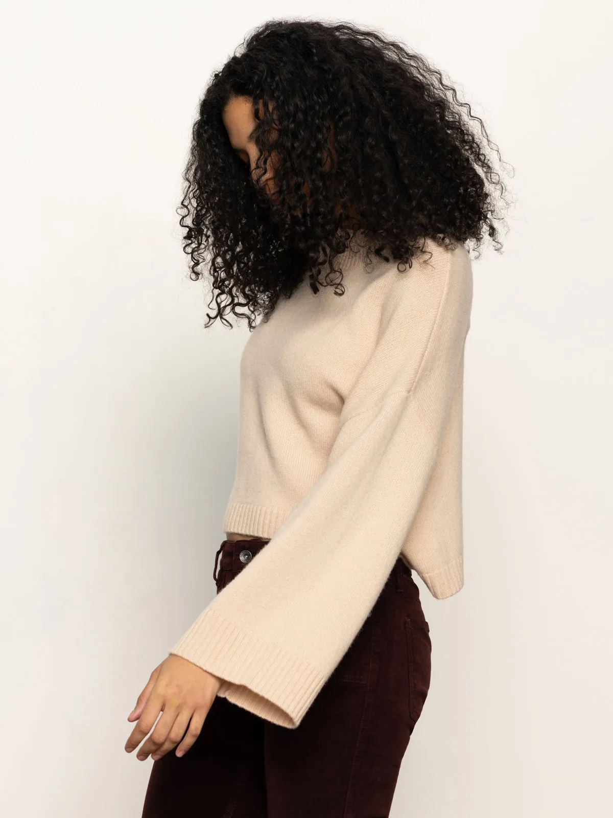 Forever Wool Cashmere Popover Toasted Beige EasyCare Fabric ReinforcedArmholes