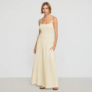 Church Scene Venus Smocked Midi Dress