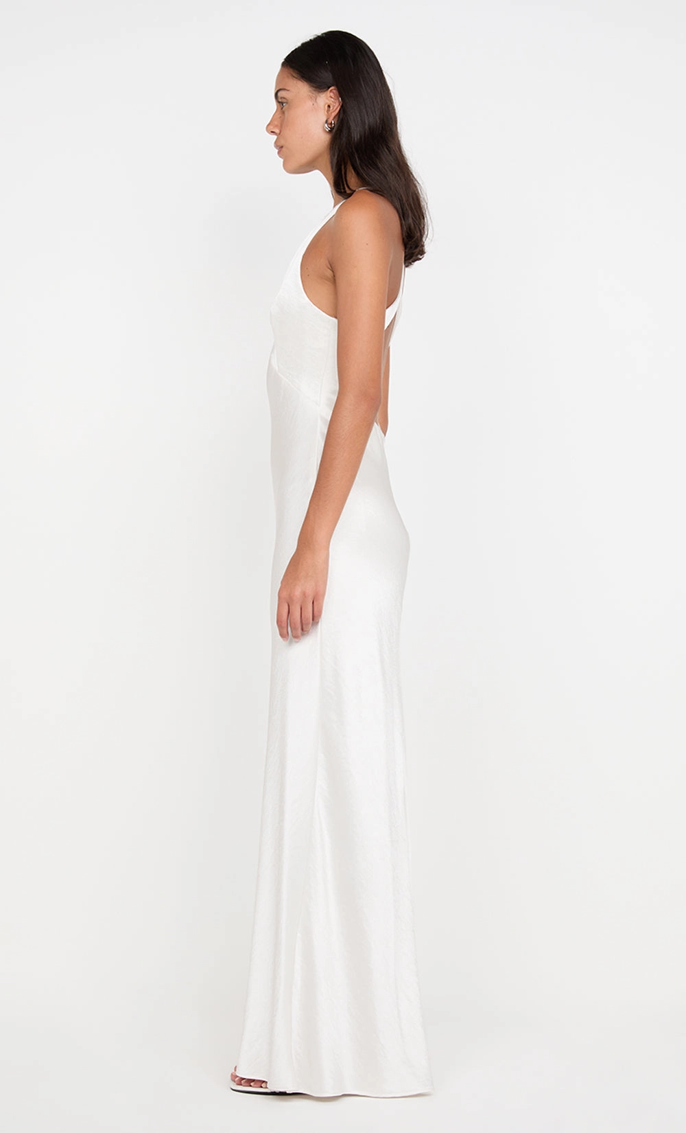 THE DREAMER V NECK DRESS - IVORY Minimalist Look
