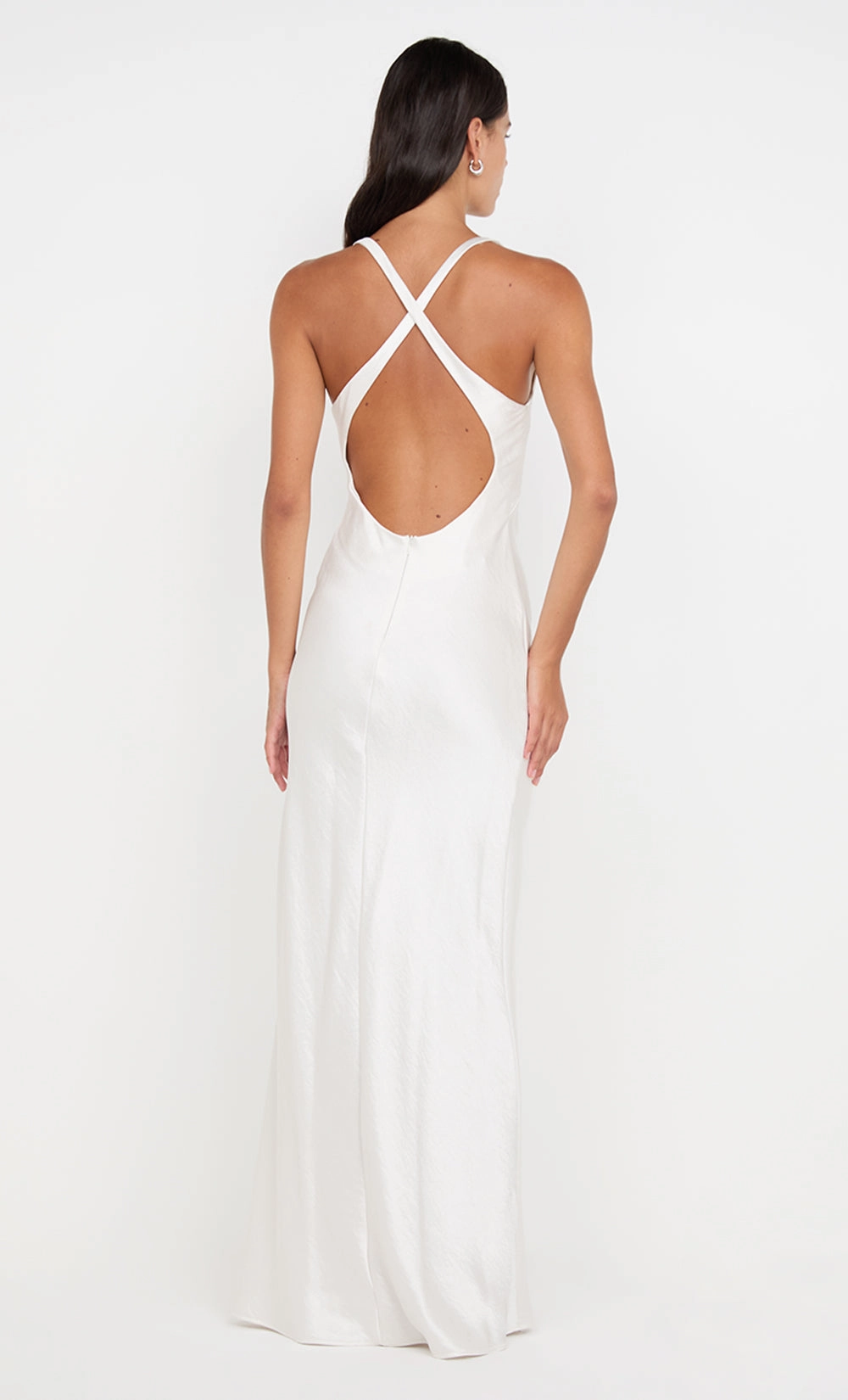 THE DREAMER V NECK DRESS - IVORY Playful Cut