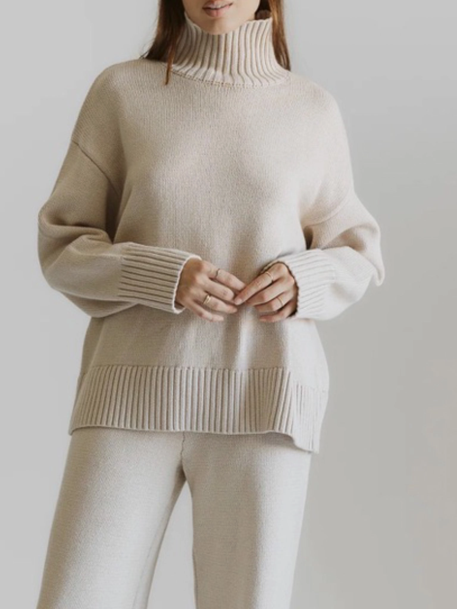 Jamie Turtleneck Sweater Organic Cotton