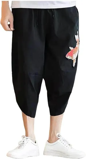 Fxbar Cargo Shorts for Men Stretch Drawstring Work Shorts Outdoor Hiking Fishing Cargo Shorts Athletic Shorts Pockets Men's Cargo Shorts Black-a