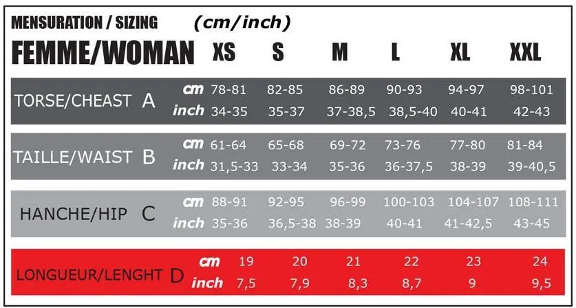G4 Blue Pure Women Cycling Short