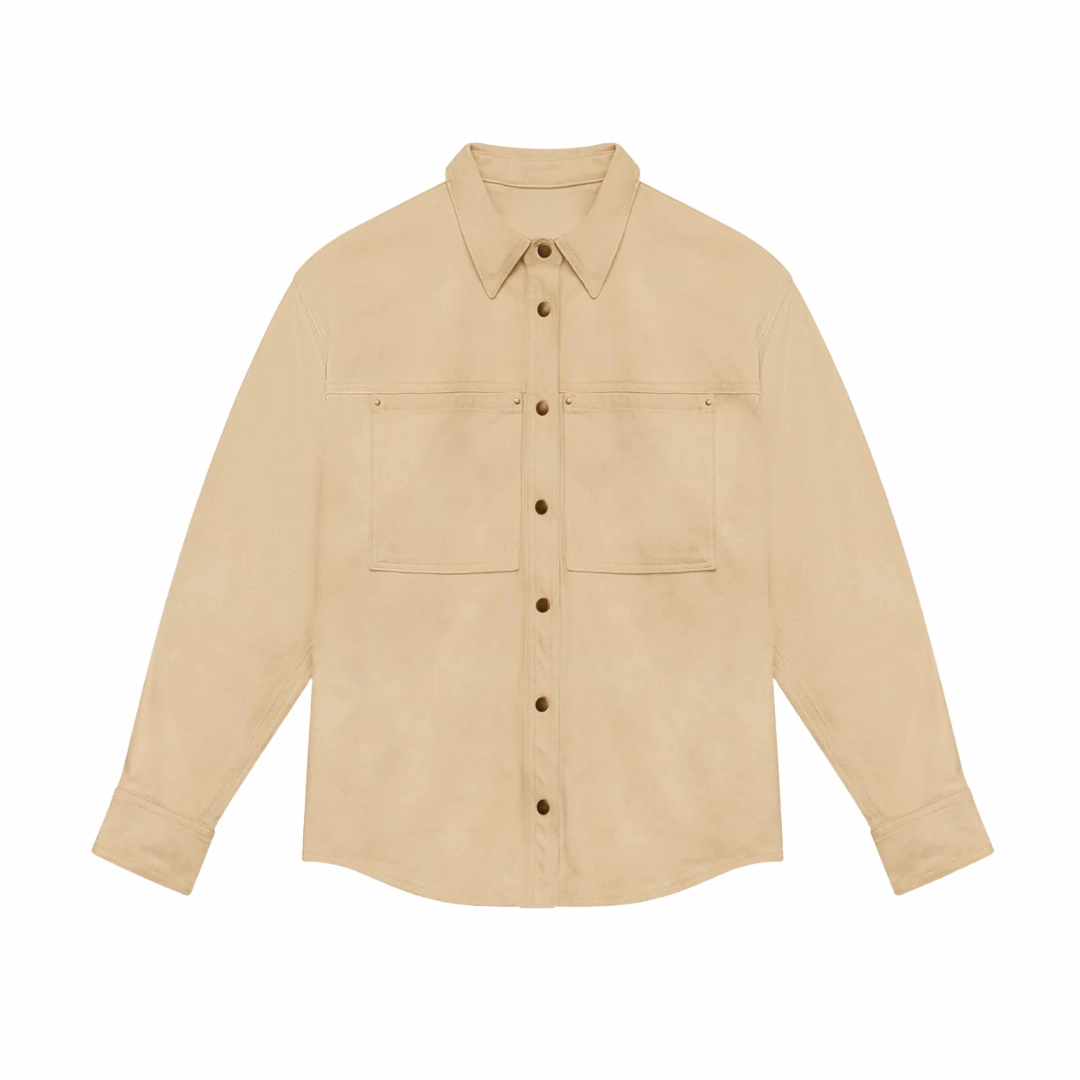 Gabiela Faux Suede Top PFC Free Treatment