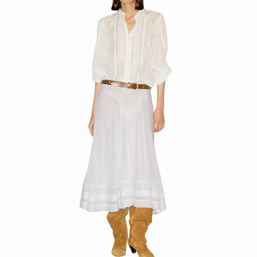 Garliana Skirt natural fiber