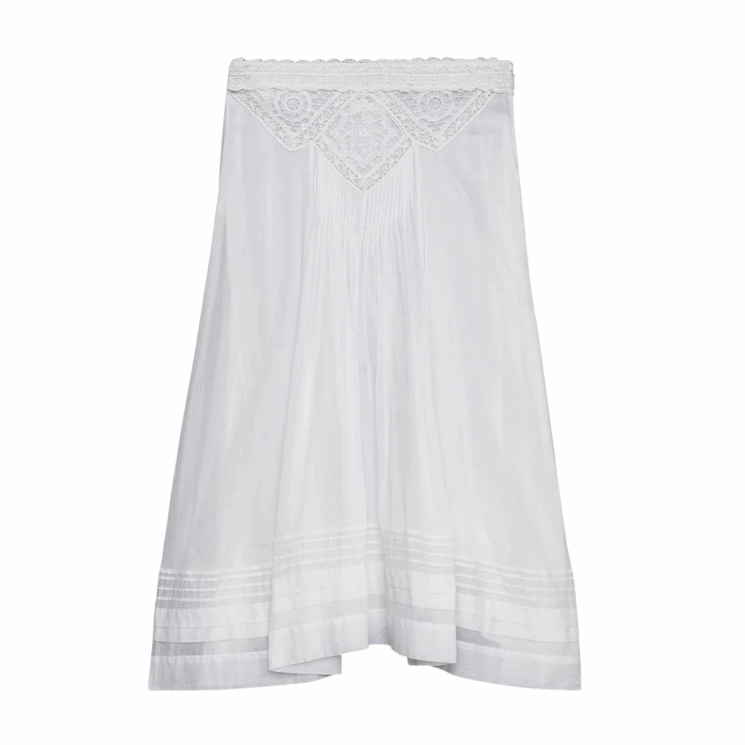 Garliana Skirt Local Artisan Floral Pattern