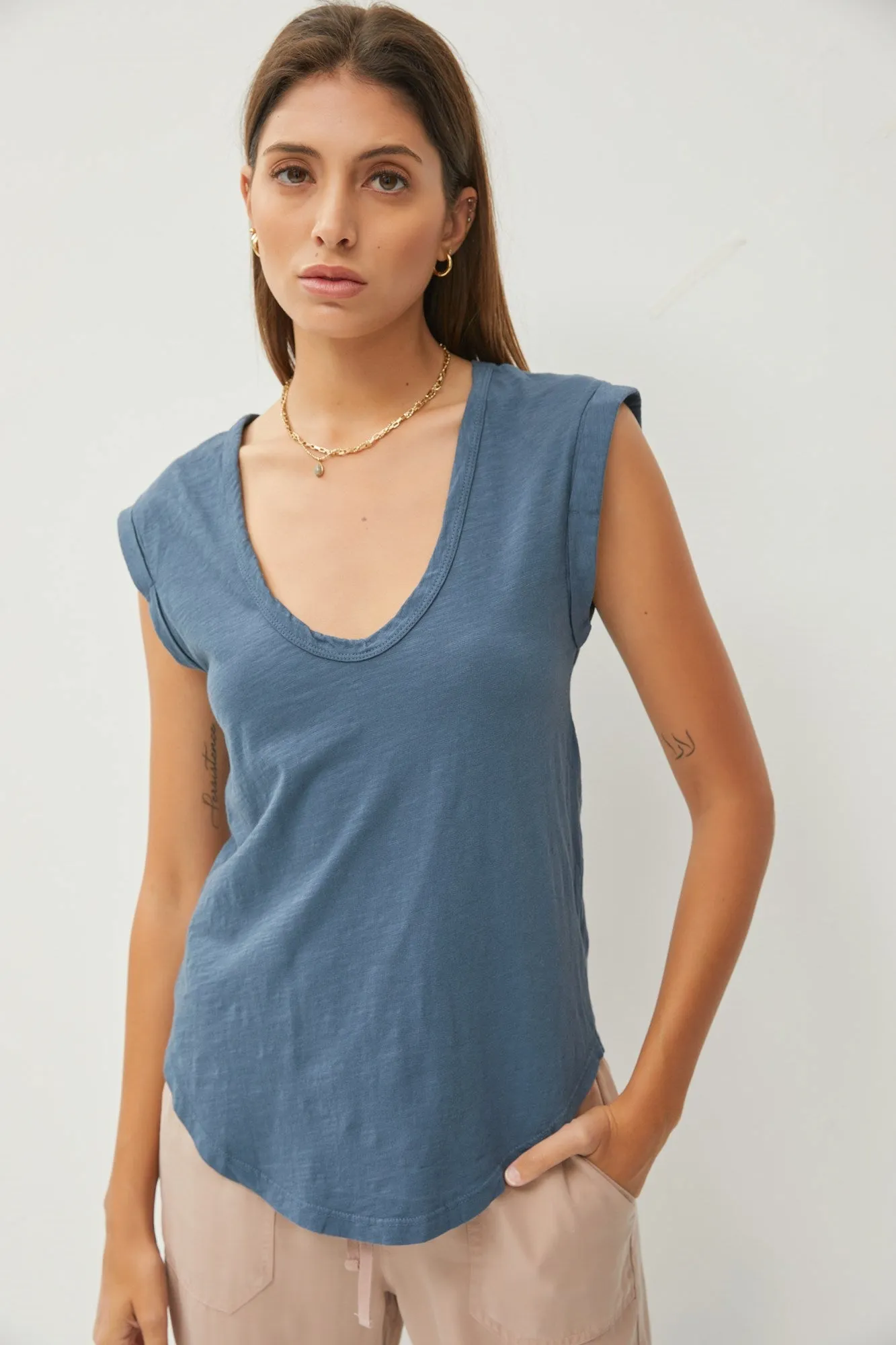 Garment Dye Slub Tee