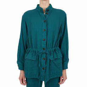 Gauze Anorak Odor Resistant Lining Ergonomic Silhouette
